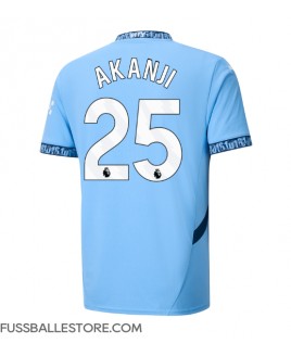 Günstige Manchester City Manuel Akanji #25 Heimtrikot 2024-25 Kurzarm